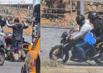 VIDEO | Atraco a motociclista impacta a la ciudad de Oaxaca