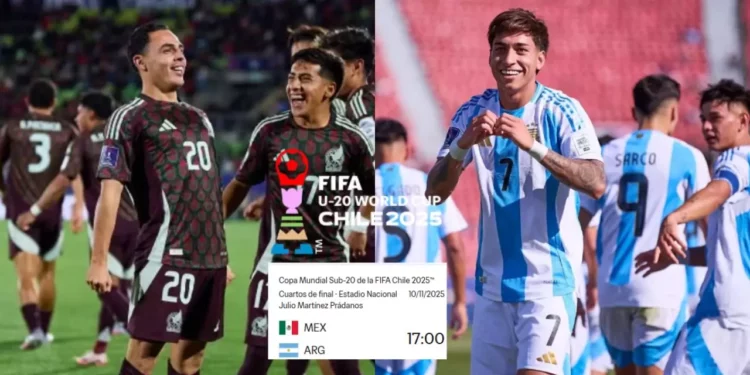 ¿A qué hora es el juego entre Argentina vs México en el Mundial Sub-20?