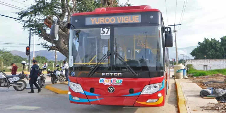 Foto: Adrián Gaytán // El 27 de septiembre el sistema cumplió dos años, el gobierno destacó que desde el inicio de la ruta troncal se han transportado a más de 627 mil 242 personas pasajeras.