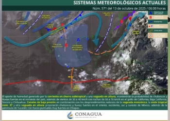 Alerta Climática en Oaxaca: Persisten las Lluvias Vespertinas y Aumenta el Riesgo Ciclónico