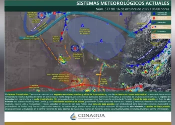 Peligro desde el sur: Oaxaca enfrenta tormentas por sistema ciclónico en formación