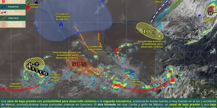 Persisten lluvias y tormentas en Oaxaca: activan alertas en zonas montañosas y costeras
