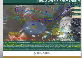 Lluvias moderadas y tormentas aisladas afectarán este jueves gran parte de Oaxaca