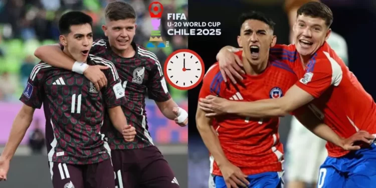 ¿A qué hora y dónde ver el juego de México vs Chile Sub-20?
