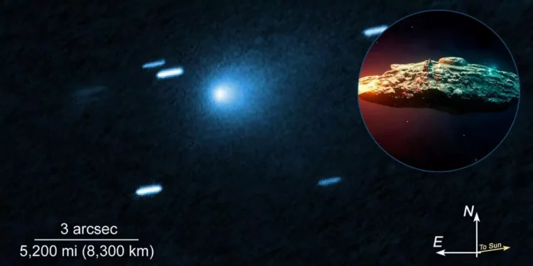 ¿Cometa o nave alienígena? El 3I/ATLAS tiene a la NASA con los ojos puestos en el cielo