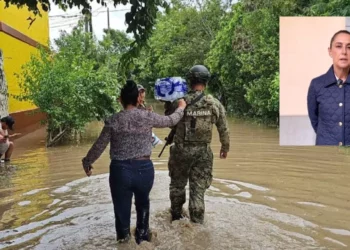 “No dejaremos a nadie desamparado”: Sheinbaum anuncia visitas, censo y apoyo a damnificados por lluvias