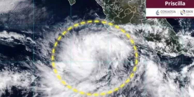 Alertan por lluvias intensas en Guerrero: Tormenta “Priscila”