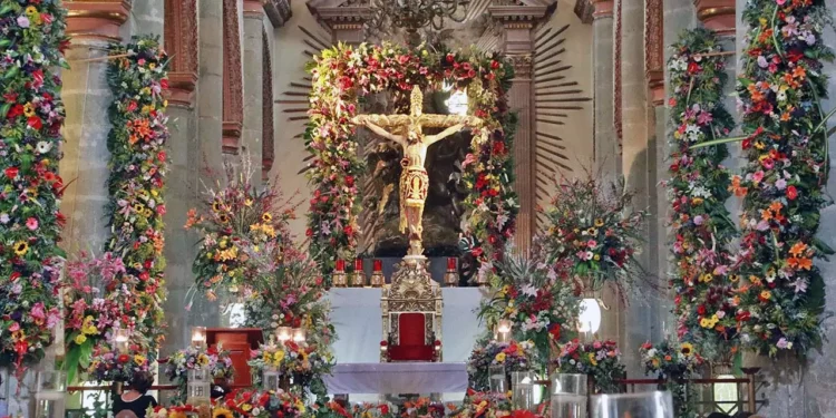 Foto: Archivo El Imparcial - ilustrativa // En la actualidad se veneran de manera conjunta el Señor del Rayo y la imagen de la Virgen de los Dolores.
