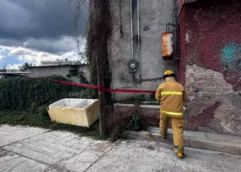 El suceso ocurrió en la calle Adolfo Ruiz Cortines, en Huajuapan.