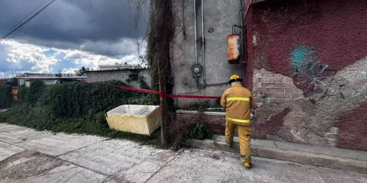 El suceso ocurrió en la calle Adolfo Ruiz Cortines, en Huajuapan.