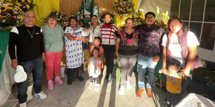Fieles de la Ladrillera, en el barrio de San Diego, celebraron con alegría y devoción la festividad de San Judas Tadeo.