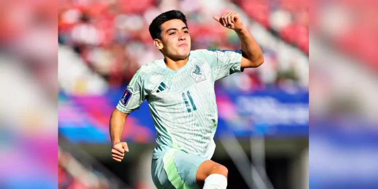 Gilberto Mora rescata a México con doblete ante España en el Mundial Sub-20 2025