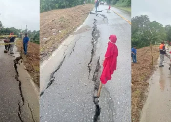 Alerta en carretera Tuxtepec–Jalapa: hundimiento afecta circulación