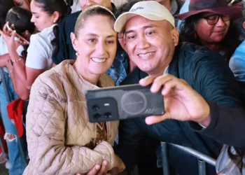 Celebra Nino Morales, un año de gobierno de Sheinbaum