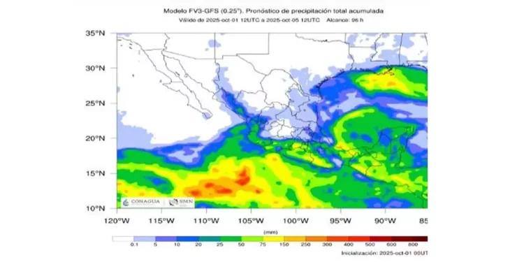 Emite Protección Civil recomendaciones por temporal lluvioso en Istmo, Costa, Sierra Sur y Mixteca