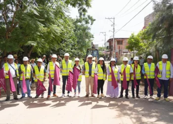 Por calles firmes y familias seguras, arranca Nancy Benítez obras en 3 colonias más