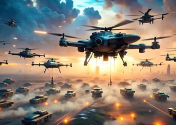 Zumbidos, destellos rojos y verdes ¿drones en casa?