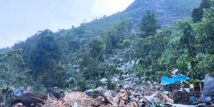 Evalúa protección civil zona de riesgo en Huautla de Jiménez