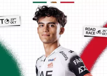 Isaac del Toro vuelve a México como top 3 del mundo para correr el Nacional de Ciclismo 2025