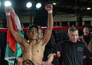 ¡Orgullo oaxaqueño! Jermain Díaz López conquista el cinturón Dead Serious 64 en New Jersey