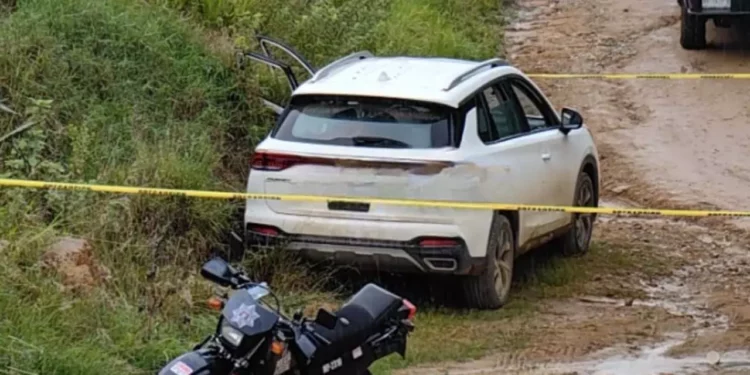 Los tiros provenían de la zona trasera del establecimiento.