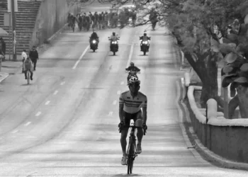 Foto: Leobardo García Reyes // Promueven el uso de la bicicleta en el Istmo.