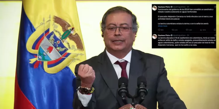Gustavo Petro denuncia a EE.UU. por ataque en aguas de Colombia