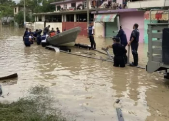 Río Cazones desciende en Veracruz, pero persisten los daños y la emergencia