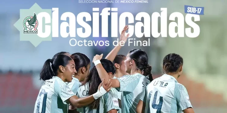 México vence a Camerún y avanza a Octavos de final del Mundial Sub 17 femenino