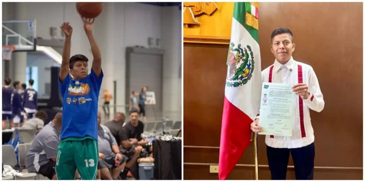 Tobías de Jesús Bautista fue base del equipo Triqui; hace unos días se graduó como Ingeniero Industrial.