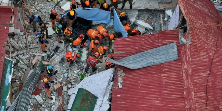 El mayor centro de población afectado fue la ciudad de Bogo de unos 90 mil habitantes.