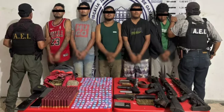 Caen cinco presuntos narcomenudistas ligados a secuestros en la Costa de Oaxaca
