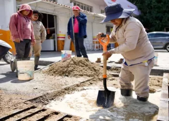 Atiende Soapa fuga de agua en la agencia Santa Rosa Panzacola