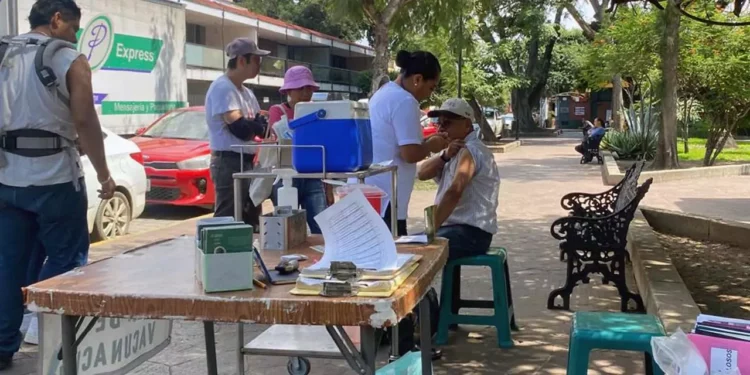 Foto: Yadira Sosa // Además de aplicar la vacuna contra Covid-19, las diferentes instituciones de salud contarán con las dosis contra influenza y neumococo.