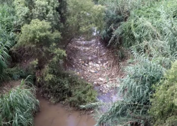 Foto: Adrián Gaytán // Hasta en el 2023, las autoridades estatales identificaron al menos 58 descargas por aguas residuales en los ríos Atoyac y Salado.