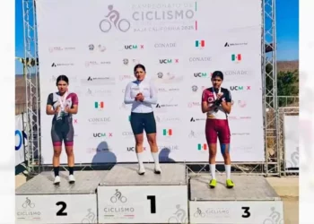 Segunda medalla para Oaxaca en campeonato nacional de ciclismo