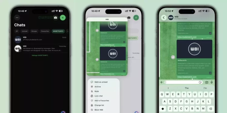 WhatsApp estrena diseño “Liquid Glass” en iPhone