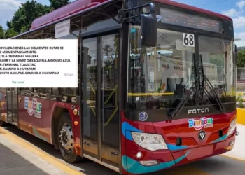Movilizaciones del Magisterio paralizan rutas de Binnibus y afectan a cientos de usuarios en Oaxaca