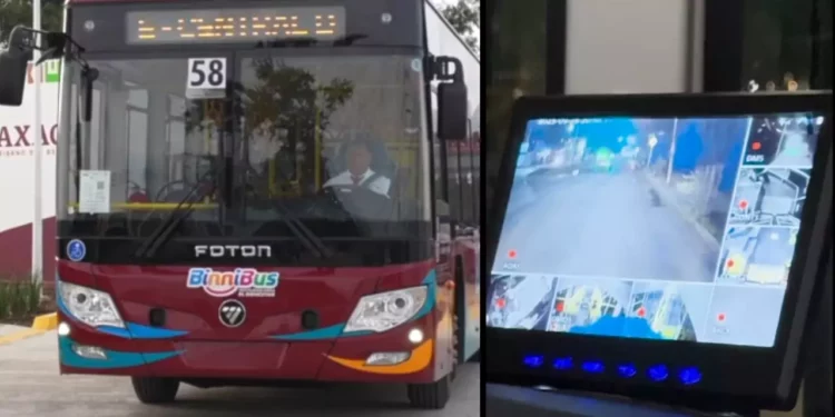 ¡Ni el BinniBus se salva! Roban dispositivo digital frente a la Central de Abasto