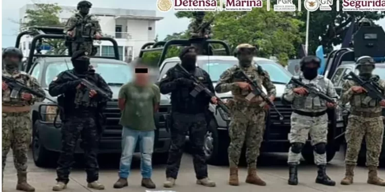 Capturan en Tabasco a presunto jefe del CJNG conocido como “El Chuacheneger”; portaba arma y droga