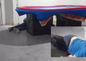 Foto: Redes sociales // El homicidio se perpetró en un billar de Ocotlán de Morelos.