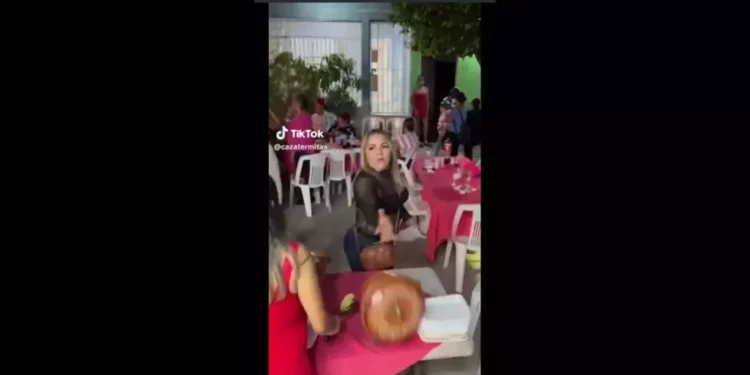 VIDEO | ¡De tacos, cazuelas y viralidad! El escándalo de “Lady Taco” en una fiesta de Mazatlán