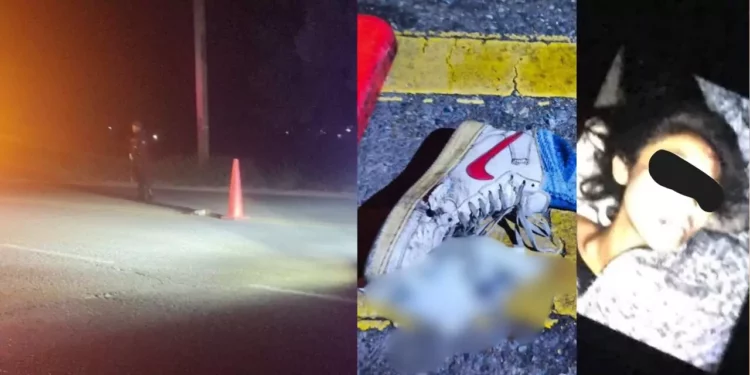 Muere mujer atropellada y pierde una pierna; autoridades buscan a sus familiares