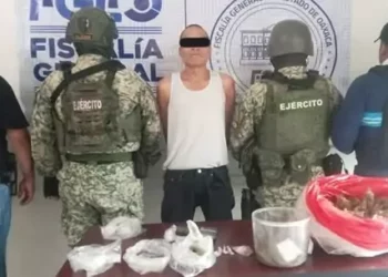 Cateo en Mitla deja un detenido y decomiso de cannabis y cristal; lo vinculan con robo con violencia