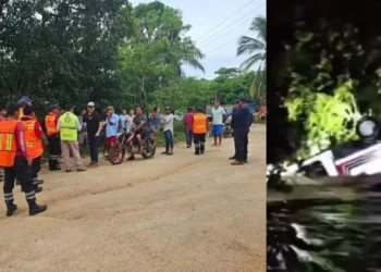 Hallan cadáver de niño tras ser arrastrado por la corriente del río en Colotepec