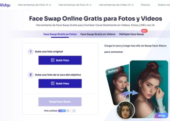 Las 4 herramientas más populares de face swap con IA gratis