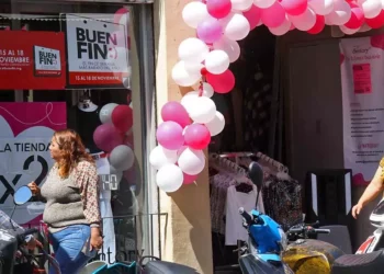 Foto: Adrián Gaytán // Ni adornos, globos o descuentos lograron atraer clientes durante el Buen Fin a establecimientos oaxaqueños.