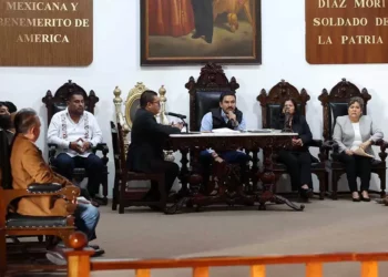 Foto: Adrián Gaytán // Sesión de cabildo; la de ayer fue virtual.