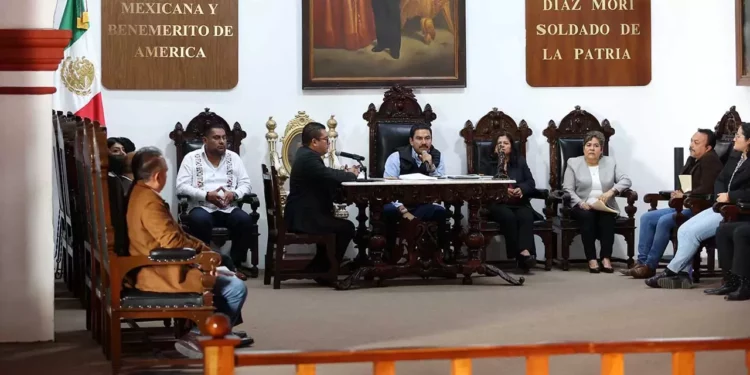 Foto: Adrián Gaytán // Sesión de cabildo; la de ayer fue virtual.