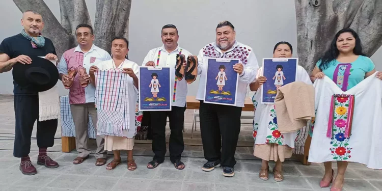 Autoridades de Yalálag invitan a la expo feria artesanal en MACCO el 14 y 15 de noviembre.
